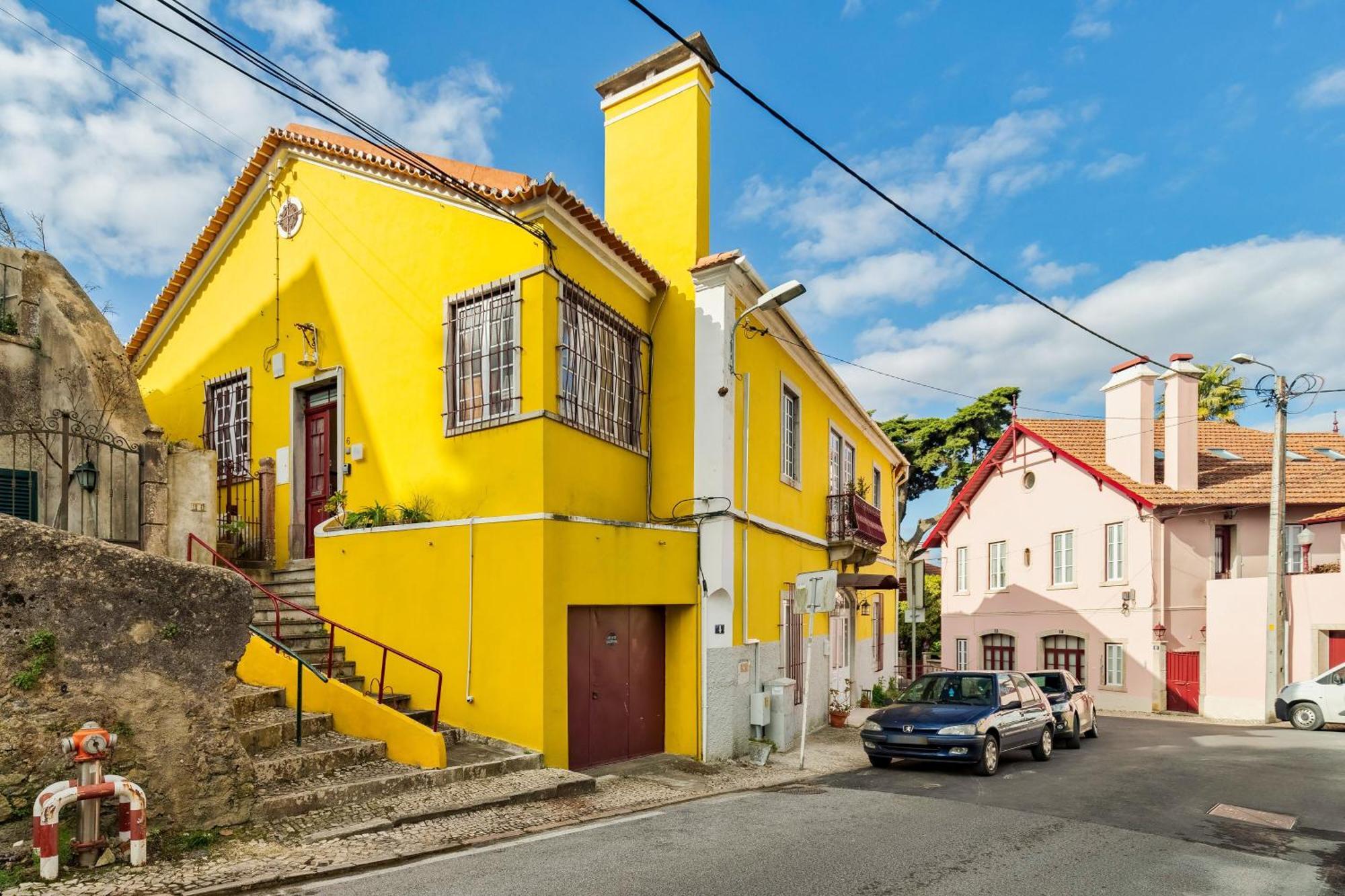 A Casa Amarela De Sintra Apartment Exterior foto